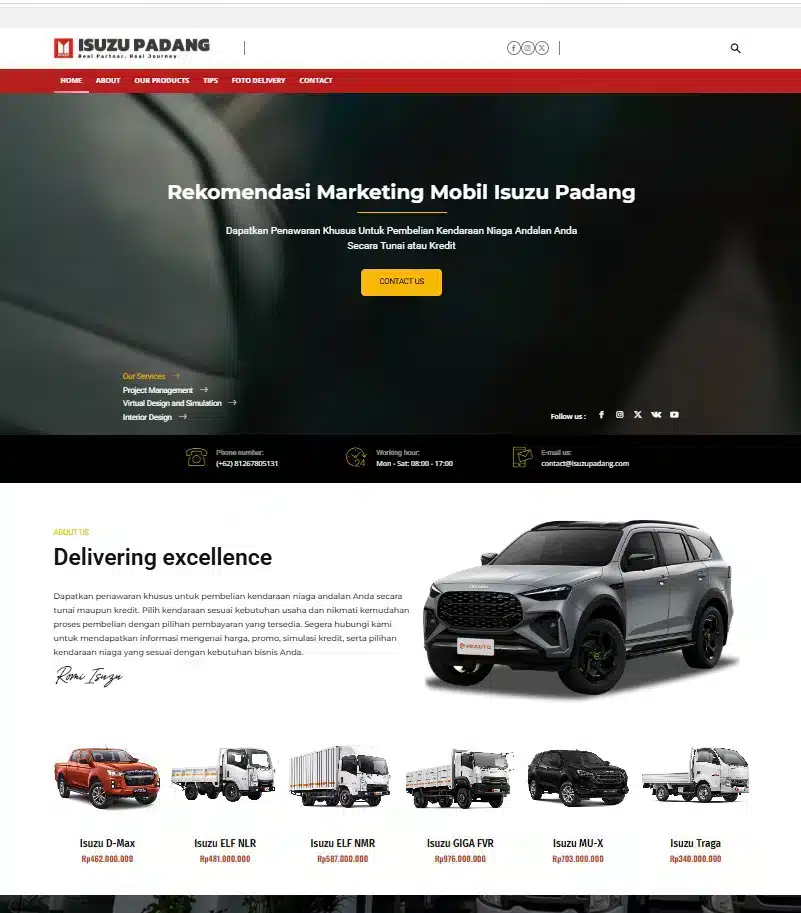 Website Sales