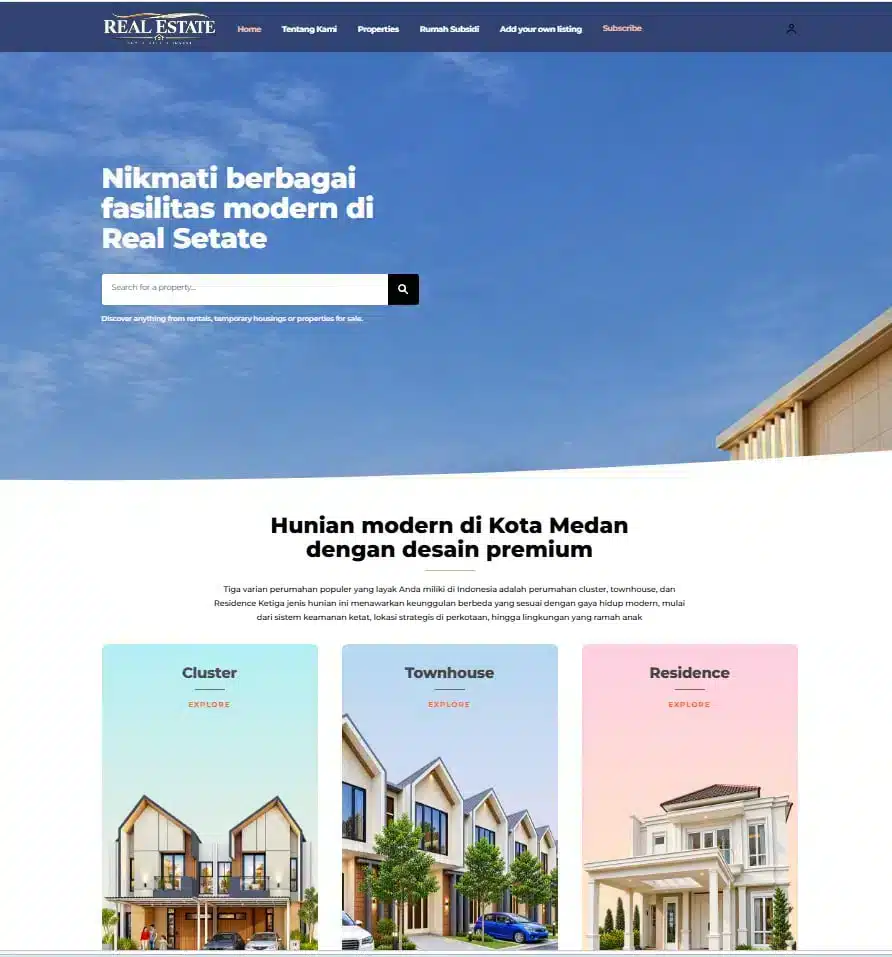 Website Properti